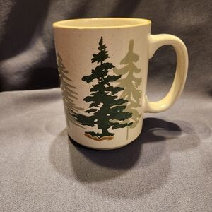 ELI + ANA Christmas Forest Brittany Woods Trees Evergreen Holiday Mugs Ceramic